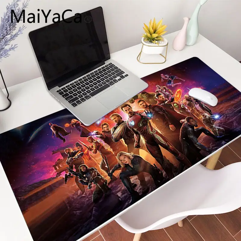 Коврик для мышки Infinity War 90*40 см игровой коврик с аниме большой мыши XL геймерский