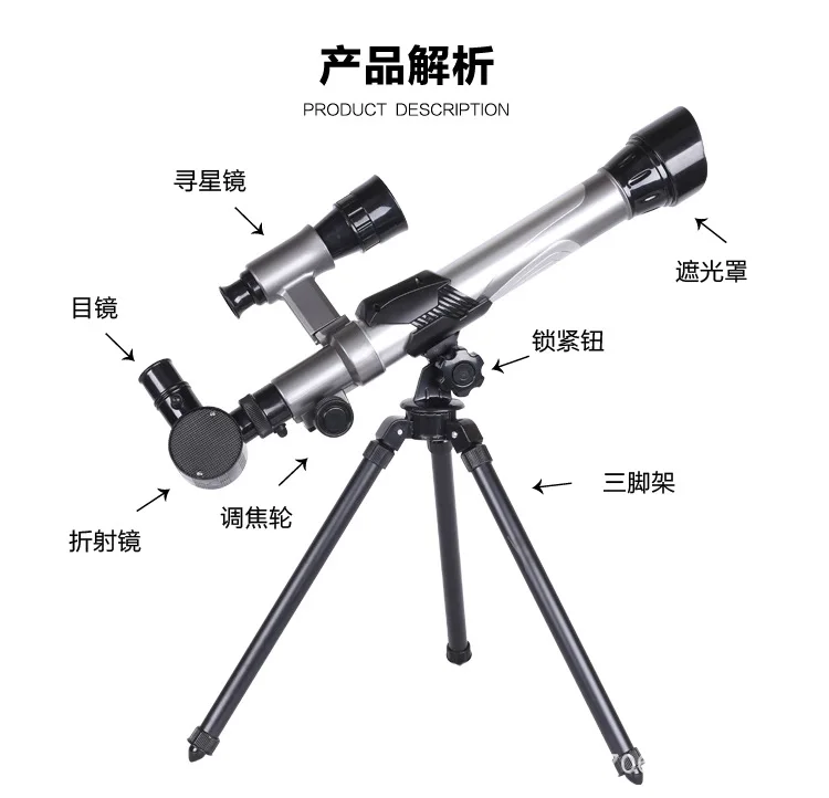 

Children's Educational Science Ultra-clear Astronomy Binoculars with Multi-Eyepiece Hot Selling