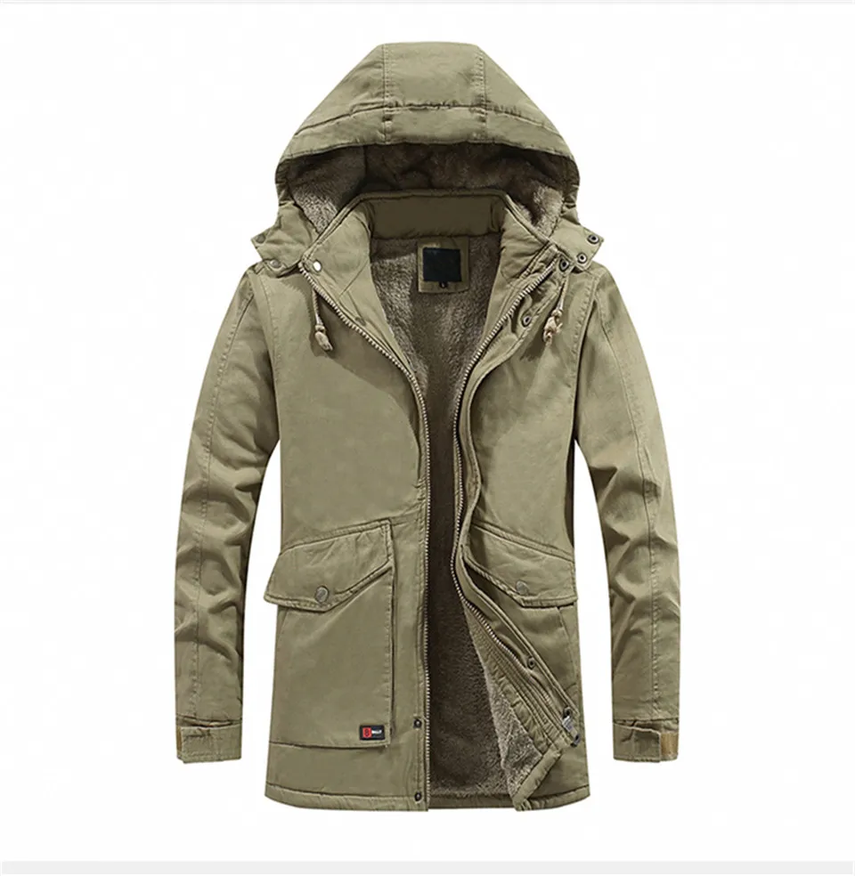 Мужская зимняя куртка новинка Manteau Homme куртка с капюшоном Длинная Куртка пальто однотонные Цветные парки хлопковая стеганая молодежная одежда зимнее пальто