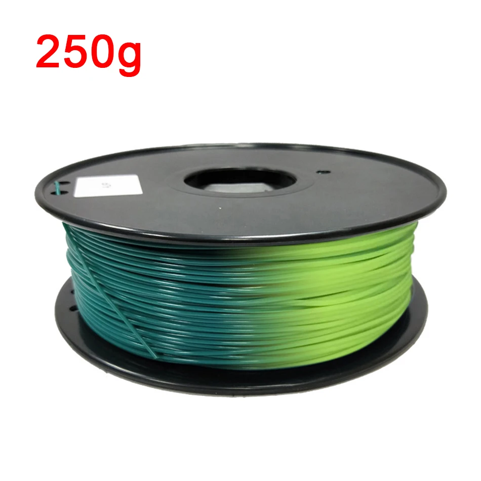 Color Changing with Temperature PLA 3D Printer Filament 1.75mm 500g/250g Gradient Thermochromic Sublimation Printing Material rainbow petg 3D Printing Materials