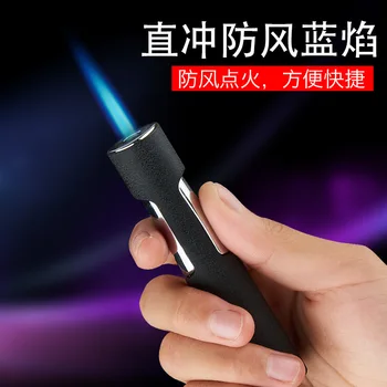 

Turbo Torch Jet Flame Lighter Metal Windproof Compact Butane Cigar Cigarettes Refillable Gas Pipe Lighter Smoking Accessories