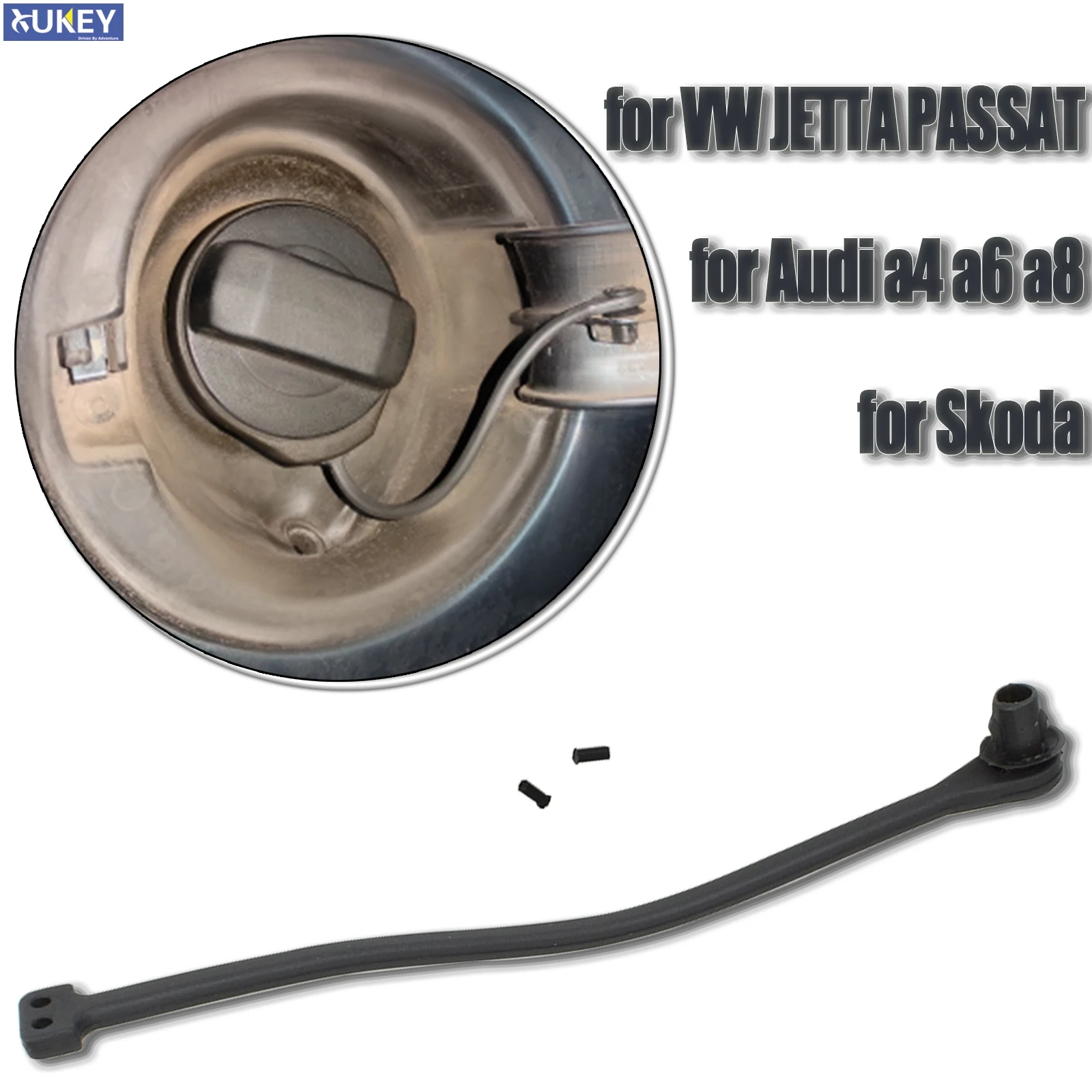 Car Fuel Cap Wire Oil Tank Cover Line For VW Golf Jetta Passat POLO For Audi A4 A6 A8 Skoda Octavia Leon Inner