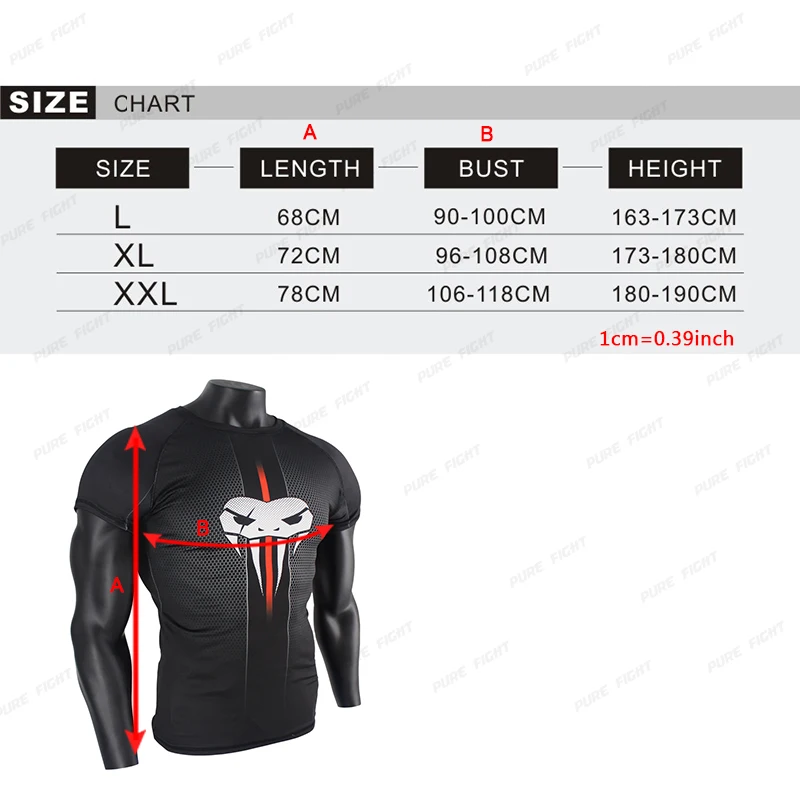 gym t shirt size