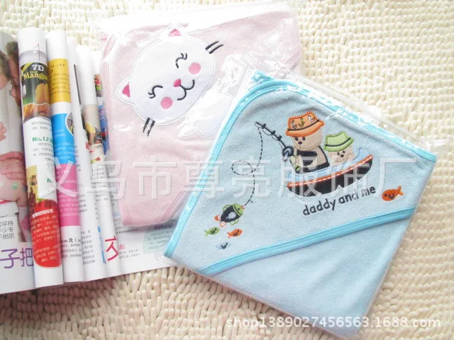 

Newborns Bath Towel Baby Bath Towel Wrapping Blanket Infant Airable Cover Men And Women Children America Single Packaged in the