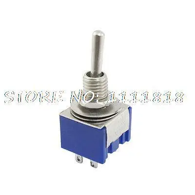 

AC 3A 250V 6A 125V DPDT 2 Position ON/ON Latching Toggle Switchs