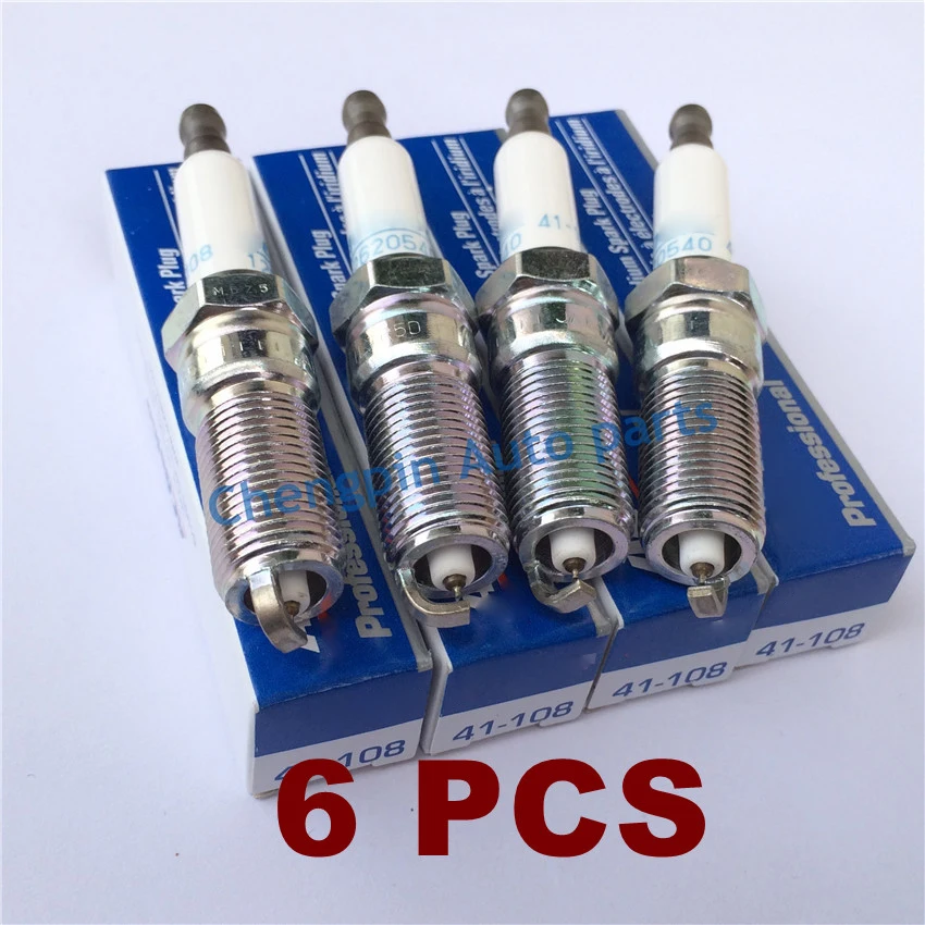 6pcs/lot)original Iridium Spark Plug Oem 12620540 41108 Car Candle
