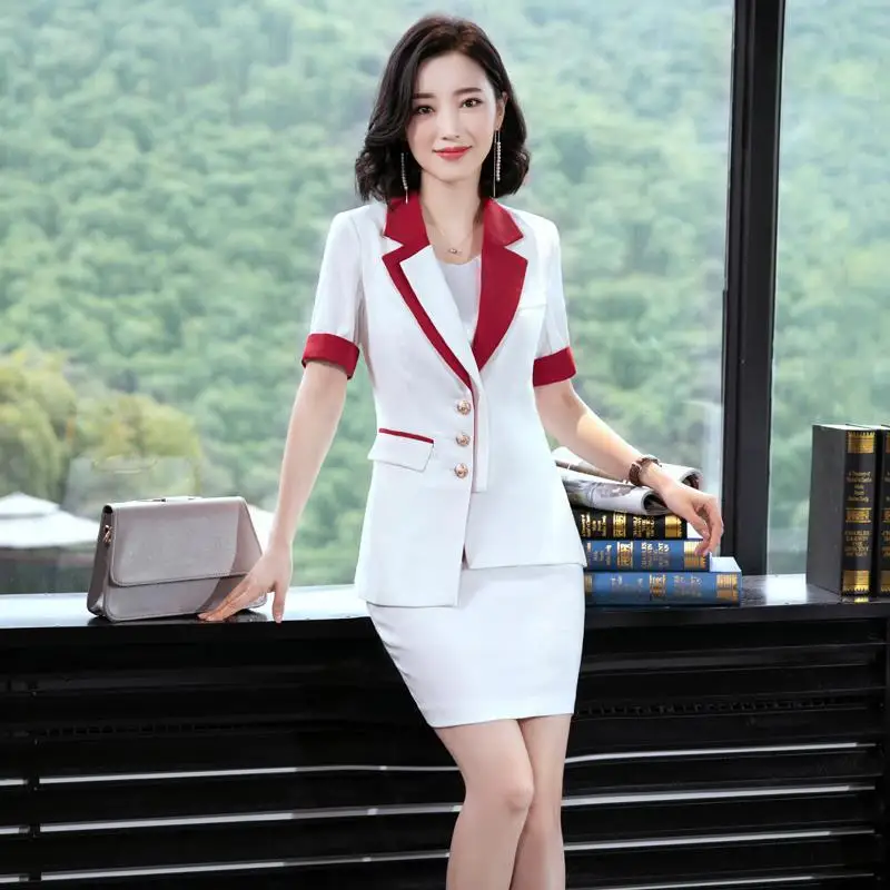 

Brand 2019 Summer Ol WOMEN'S Dress General-Cinched Style Professional Skirt Suit