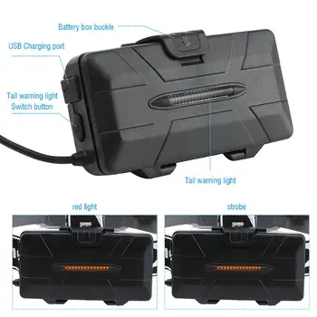 

6-LED Super Bright Headlamp Adjustable Waterproof Head Torch Outdoor Camping Flashlight WXTC