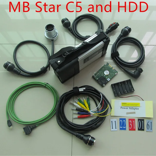 SD Connect C5 с V09/2020 программным обеспечением HDD б/у ноутбук D630 MB Star диагностические