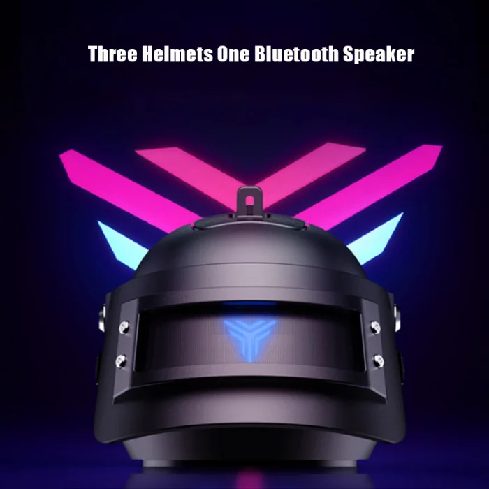 Трехуровневый шлем Bluetooth динамик 3D объемный звук V4.2 Bluetooth сабвуфер динамик FKU66