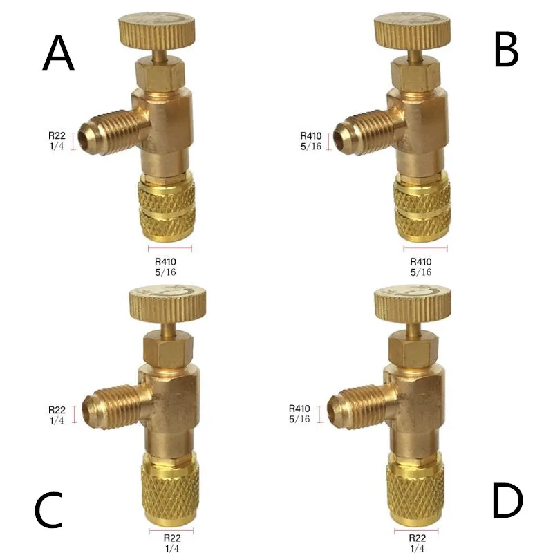 

R22/R410 Refrigeration Charging Adapter Connector Liquid Addition Accessories Home Air Conditioning Valve Tool