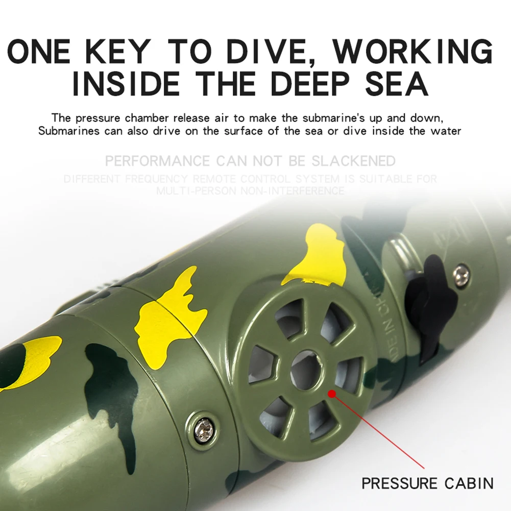 Радиоуправляемая подводная лодка с дистанционным управлением, детская Военная игрушка, гоночный Электрический, для улицы, для обучения, скоростная лодка, мини-корабль, подарок, модель моделирования