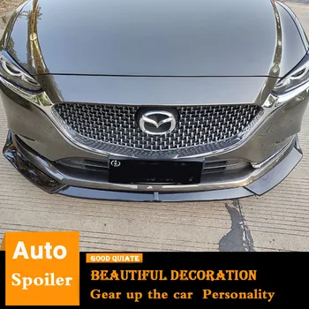 

For 2020 NEW Mazda 6 ATENZA front Bumper Diffuser Bumpers Protector Rear Spoiler ABS Material Body kit bumper rear lip 3Pcs