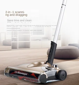 

Newest upgrade Gold Edition Sweep the floor Mop the floor One machine Hand push type Floor sweeping machine Sweeping robot