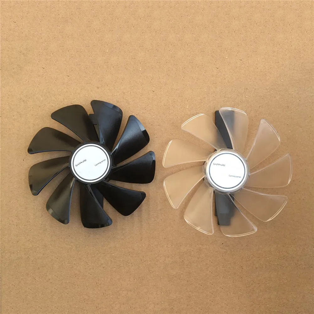 Сапфировый охлаждающий вентилятор Замена для RX470 RX480 RX570 RX580 RX590 Вентиляторы