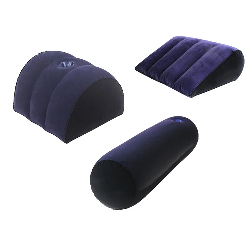 Adults Furniture Pillow For Sex Inflatable Triangle Sexy Position Erotic Cushion Sofa Toys Couple Shop | Красота и здоровье