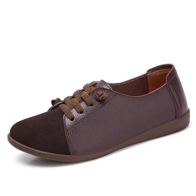 AARDIM zapatos mujer; коллекция года; женская обувь из натуральной кожи; женская обувь на плоской подошве в стиле ретро; женская повседневная обувь на шнуровке; сезон весна-осень; большие размеры