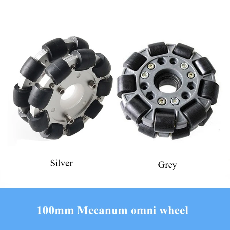 100 мм Mecanum Omni колеса 4 дюйма с 9 независимых Sub-колеса для DIY робот