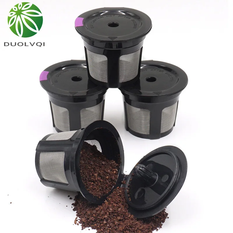 Многоразовые кофейные фильтры Duolvqi для K cup капсулы Keurig 2 0 и 1 многоразовые кофе