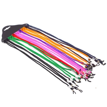 

12pcs Glasses Wearing Neck Holding Nylon Rope Sunglasses Neck Cord Strap Convenient Eyeglass Glasses String Lanyard Hot Sale