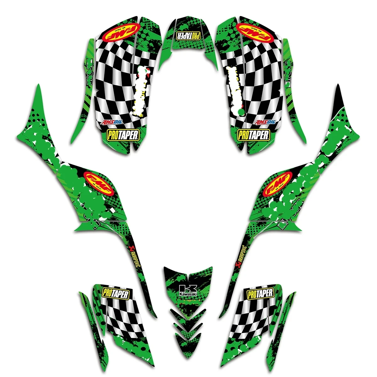 

Полный набор 3M наклейки на мотоцикл для Kawasaki KFX700 KFX 700 2003 2004 2005 2006 2007 2008 2009