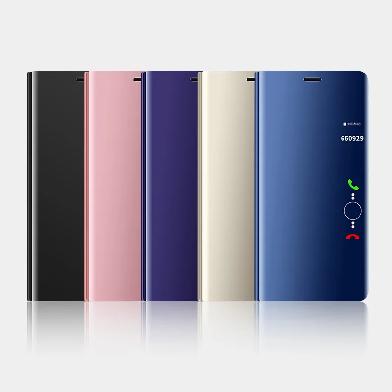Умный зеркальный флип-чехол КРЫШКА ДЛЯ huawei Honor V10 V20 играть в примечании 10 10i 9 8 7 20 20I Lite рro 7C 8C 8S 8A Nova 3 3i 4 5 Lite 2