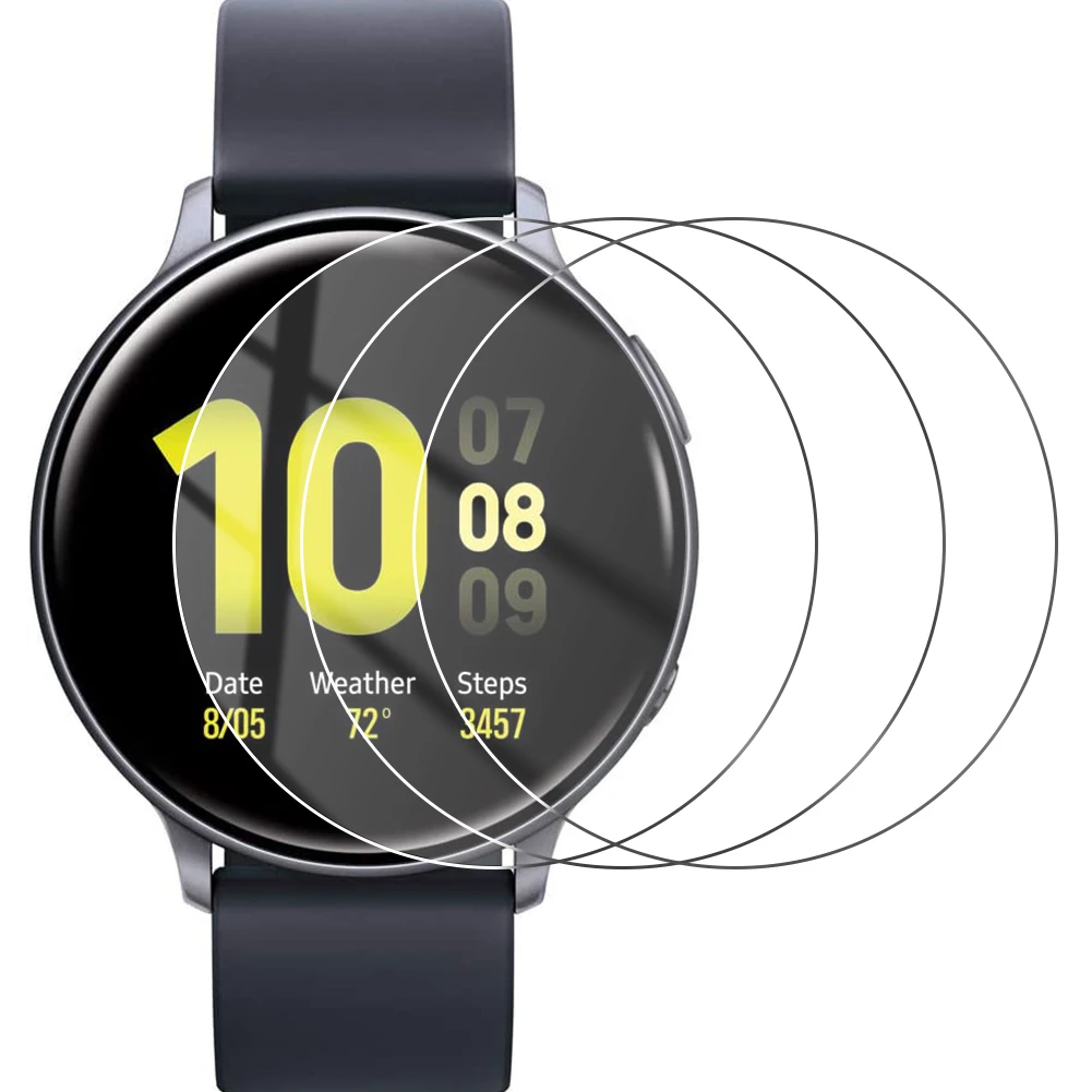 1/2/3 Pcs Screen Protector For Samsung Galaxy Watch 46mm 42mm 9h Tpu Film  For Samsung Gear S2 S3 Sport For Active 2 40mm 44mm - Watch Screen  Protectors - AliExpress