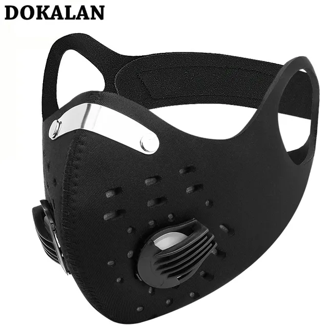 US $6.11  2020 Sports Mask Cycling Face Mask Anti-Pollution Filters PM2.5 Mascarillas Mascherine Antivirus Ma