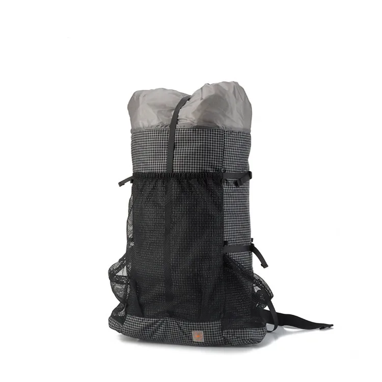 3F UL GEAR репетитор 26л 38л сверхлегкий рюкзак Outdoo походный водонепроницаемый рюкзак UHMWPE сумки бескаркасные пакеты - Цвет: 38L Black M