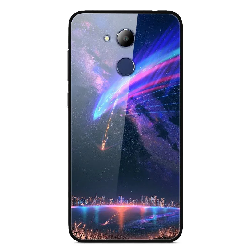 31 Для huawei Honor 6C Pro Чехол 5,2 ''силиконовый бампер стекло жесткая задняя крышка для huawei Honor6C Pro Coque 6CPro 6 c pro Чехол для телефона s - Цвет: 31