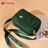 Fouvor Waterproof Nylon Small Zipper Bag Women Simple Wild Canvas Casual Ladies Oxford Shoulder Bag Messenger Bag 6013-06 ► Photo 2/6