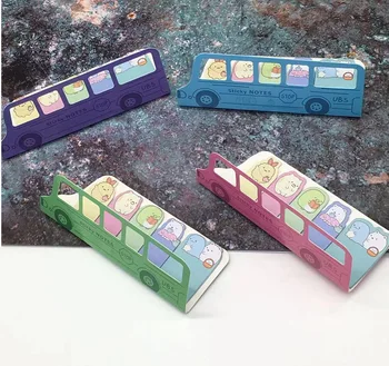 

Sumikko Gurashi By Bus Colorful Memo Pad Sticky Notes Escolar Papelaria School Supply Bookmark Label