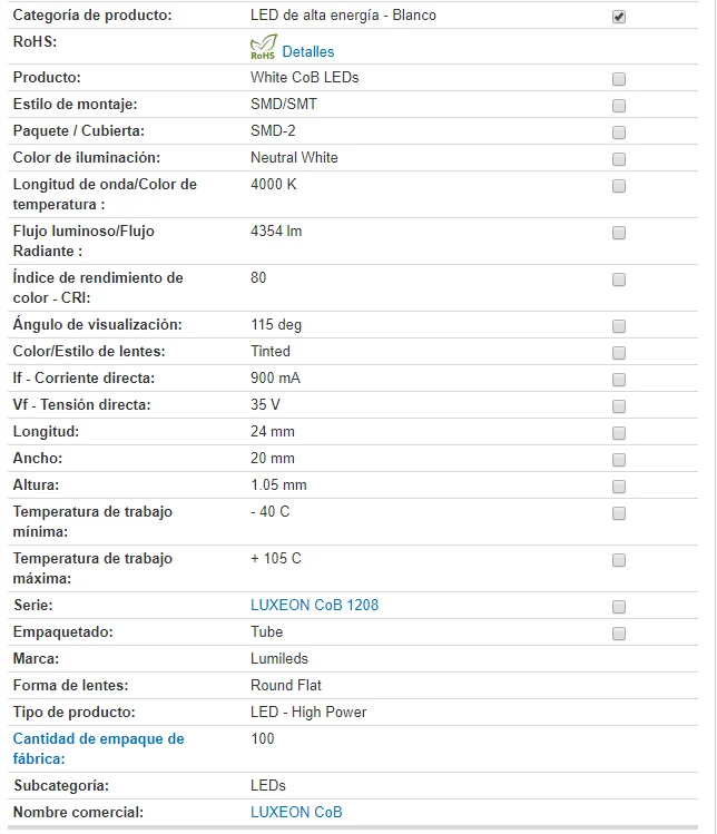 PHI luxion CoB 1208 L2C2-40801208E1500 светодиодный фонарь с шариками, нейтральный белый 4000K 80 CRI