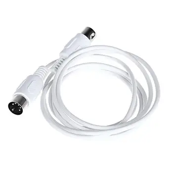 

5 Pin MIDI DIN PLUG Extension Cable Male to Male 3M/9.8FT White