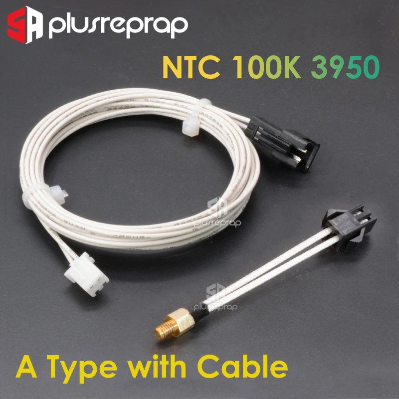 M3 штифт винт-в термистор 100K NTC 3950 для 3d принтер Экструдер Hotend