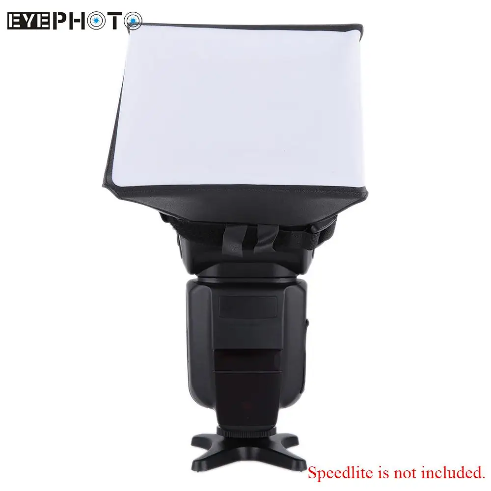 

Portable Photography Flash Diffuser Softbox Kit for Canon EOS for Nikon Olympus Pentax for Sony Sigma DSLR Speedlite Flash