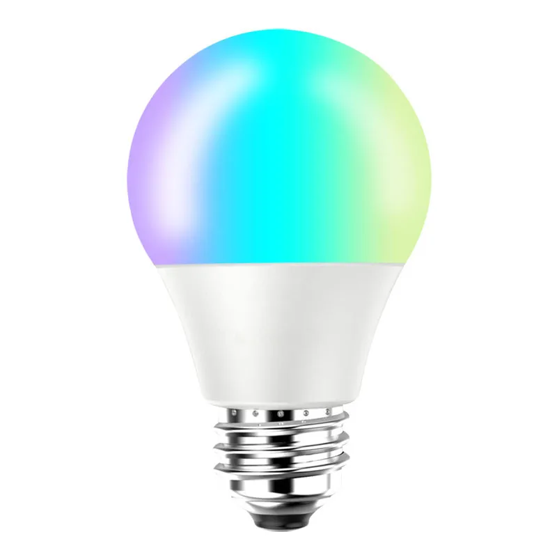 E27/E26/B22 WiFi умный Wi-Fi светильник лампа работает с Alexa Google home RGB энергосберегающий светодиодный светильник с затемнением 7 Вт управление с помощью Smart Life