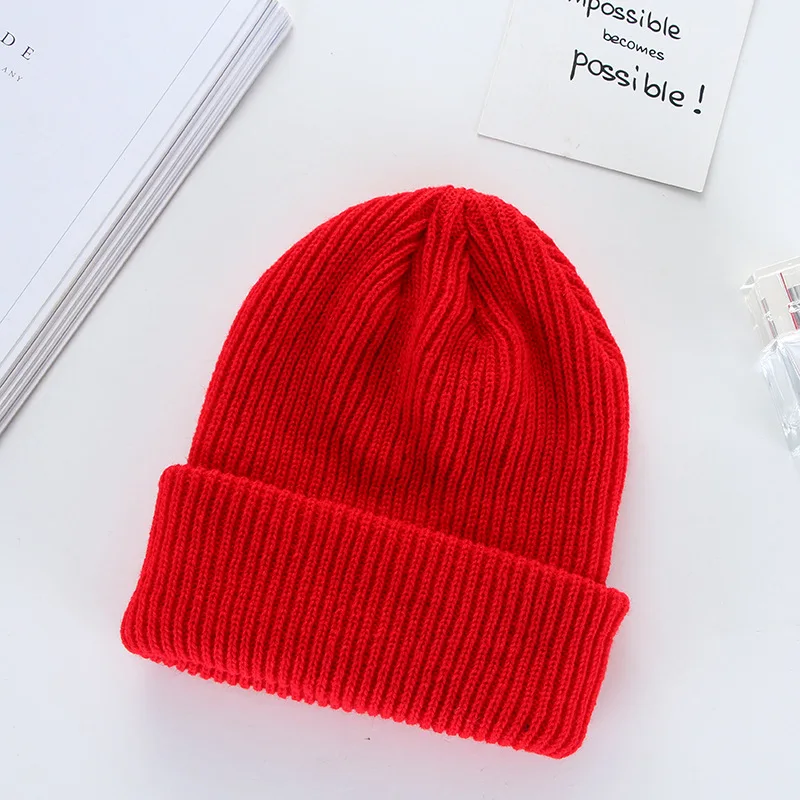 Beanies шапки для женщин Повседневная вязаная зимняя теплая шапка мужская вышивка хип-хоп Skullies шляпка Кепка в стиле унисекс