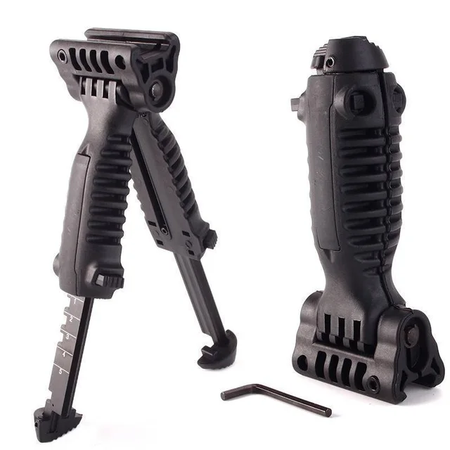 Handle Grip Black ABS Тактический стрельба из лука Foregrip Ручка складной сошка ручка Foregrip для M4 M16 AR15 винтовка аксессуар - Цвет: Handle Grip Black