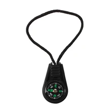 Горячая-Мини Путешествия Альпинизм Портативный Компас с шнурком