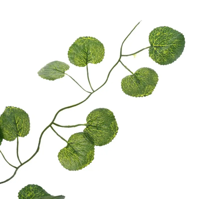 Искусственная лоза Террариум для рептилий коробка среды обитания украшения ящерица зеленые поддельные листья