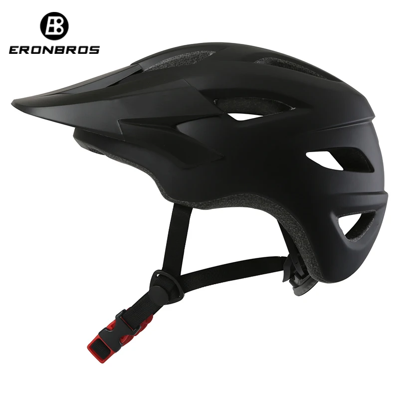 black TRAIL XC MTB велосипедный шлем Casco bicicleta hombre enduro велосипедные шлемы In-Mold дорожный горный внедорожный велосипедный шлем - Цвет: black