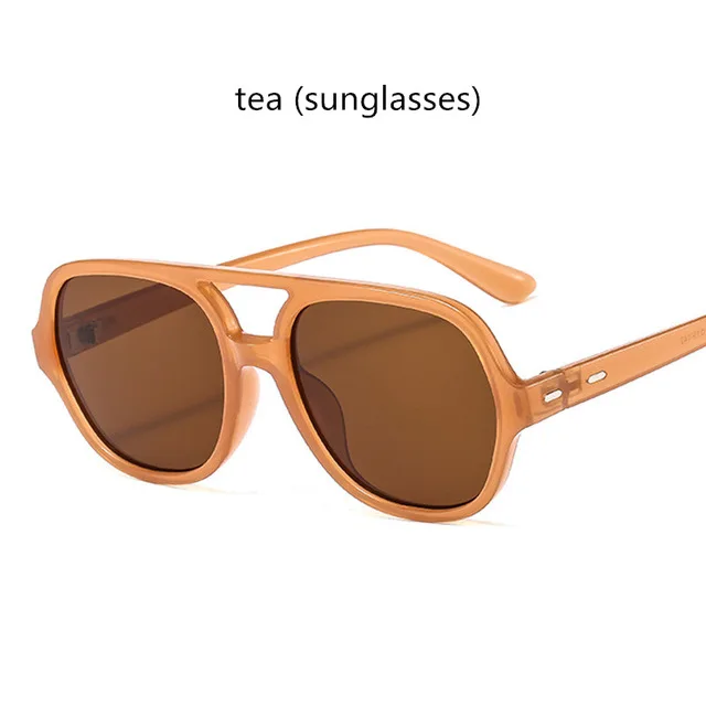 tea sunglasses Анти синий светильник очки мужские очки для компьютерных игр женские антибликовые блокирующие очки прозрачные линзы солнцезащитные очки для женщин - Цвет оправы: tea sunglasses