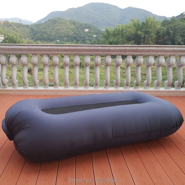 Inflatable Garden Furniture Sofa Bed Outdoor Folding Lazy Air Couch