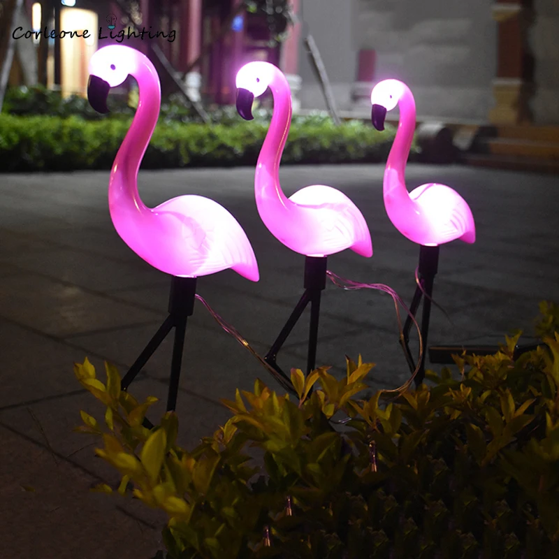 PROD 4001270984262 Nordic Bird Lamp Flamingo Solar Power Light
Courtyard Garden Fence LED Outdoor Solar Light Waterproof Outside Decor
Solar Lamp
