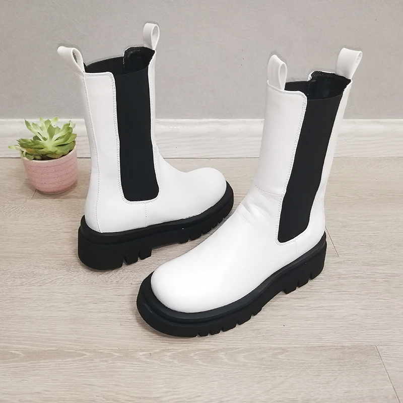 Botas De Mujer Botines De Plataforma Con Punta Redonda Botas Botas De Mujer Botines De Plataforma Con Punta Redonda Botas