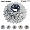 Road bike 8 9 10 11 Speed Cassette 11-25T 26T 28T 32T 36T Bicycle freewheel Sprocket cogs cdg freewheels Bike Parts ► Photo 1/6