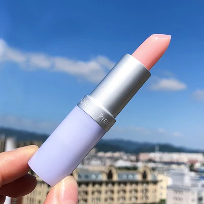 Strawberry Блестящий бальзам для губ 1 шт VE бальзам для губ натуральный растительный шар губная помада хороший вкус фруктовые украшения помада милый макияж - Цвет: Strawberry