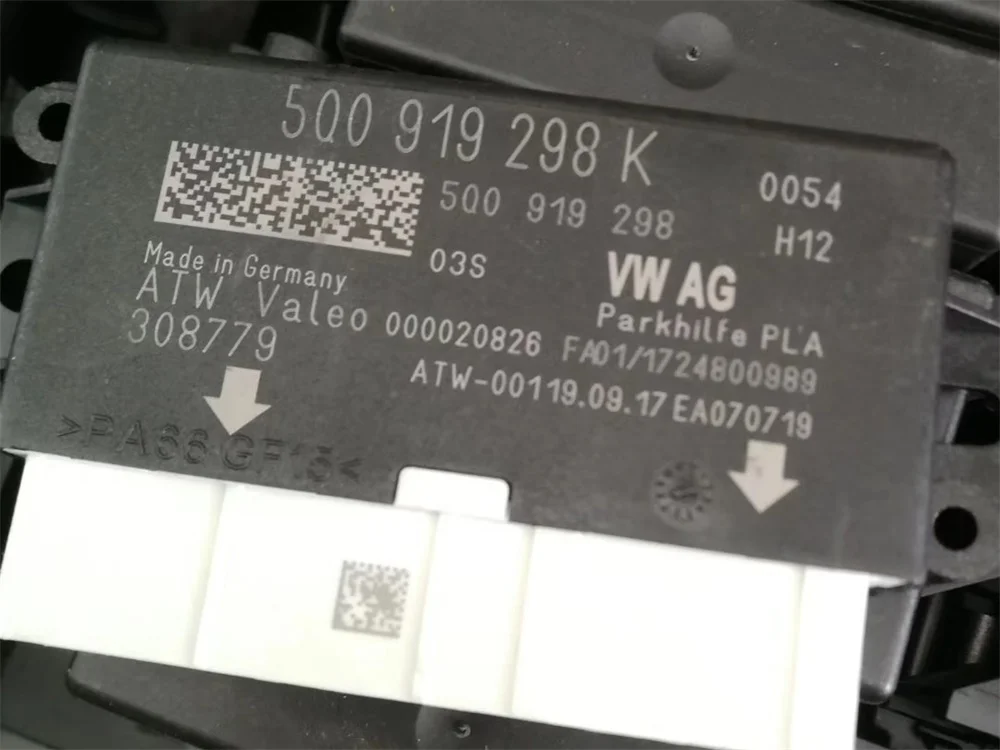 Модуль 5Q0919298K 3Q0919298C 5QA919298D для Golf VII MK7 7 5 Passat B8 Arteon Tiguan MK2 Touran T roc parkhilfe PLA3.0 12K