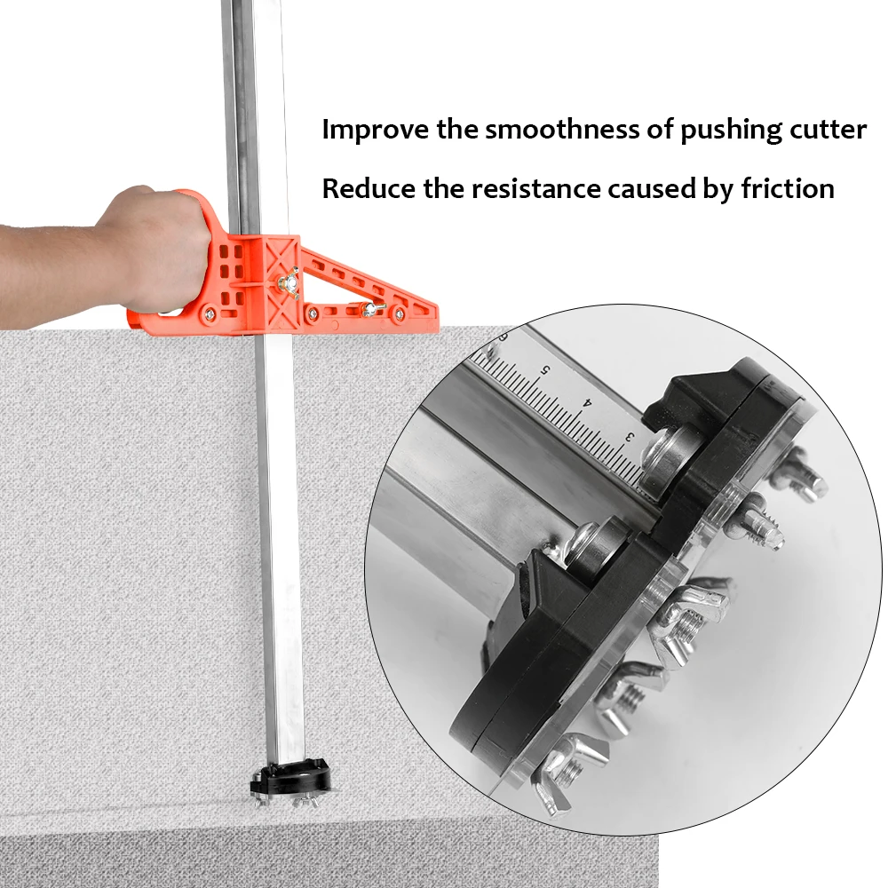 

Manual Portable Gypsum Board Cutter Hand Push Drywall Cutting Artifact Tool Stainless Steel Woodworking Cutting Board Tools